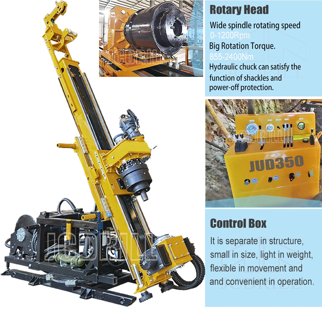 Underground Tunnel Diamond Mining Core Drilling Rig Machine