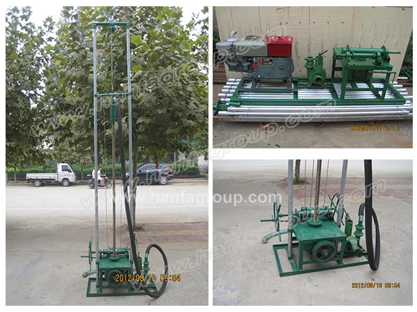 Easy to Operate! ! Hf80 Hand Water Well Drilling Equipment