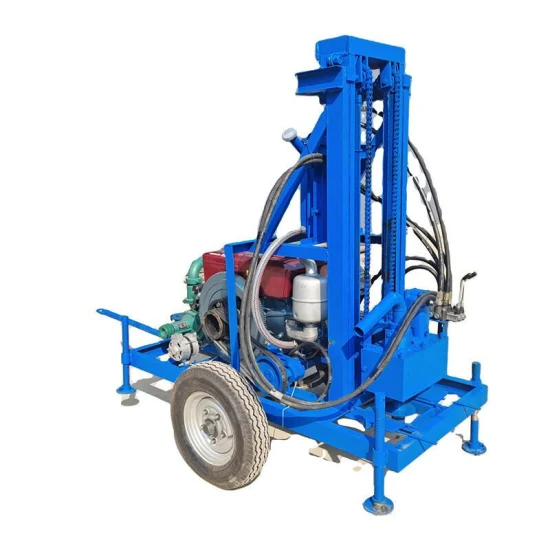 22HP Diesel Deep Water Well carotatrice macchina 100m impianti di produzione idraulici da miniera perforatrici per fori trivellati a foro rotante in vendita